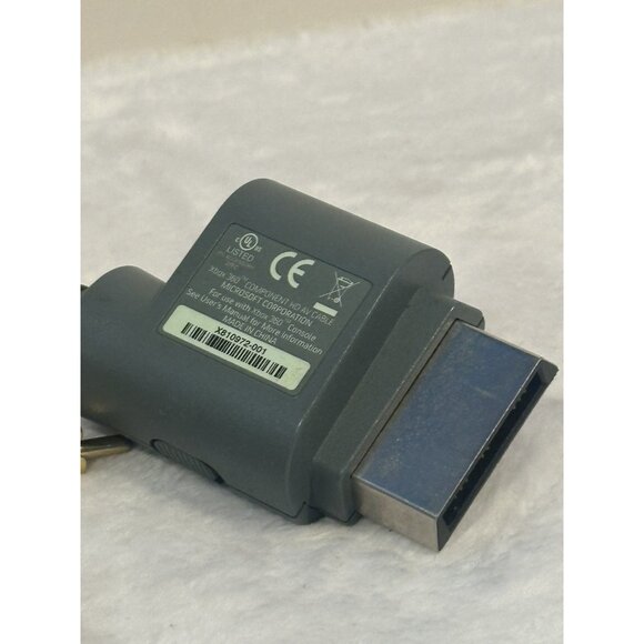 Genuine Official OEM Microsoft XBOX 360 Composite AV Cable Tested - Picture 3 of 4